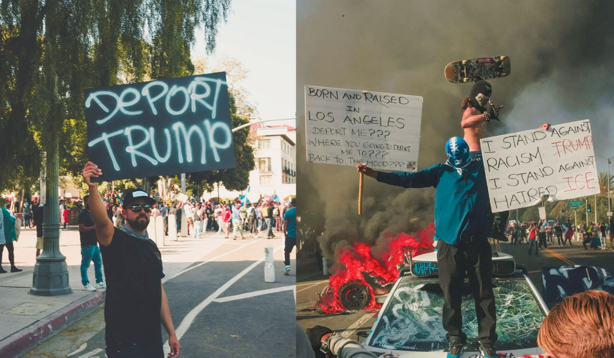 The central issue driving the protests is the Trump administration’s aggressive immigration enforcement